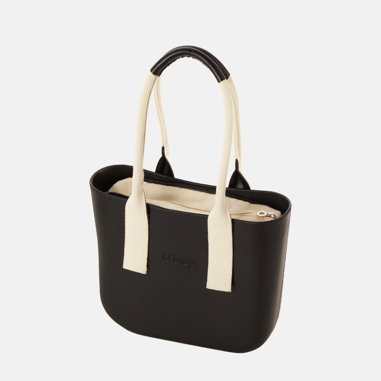O bag mini siyah tasarım çanta