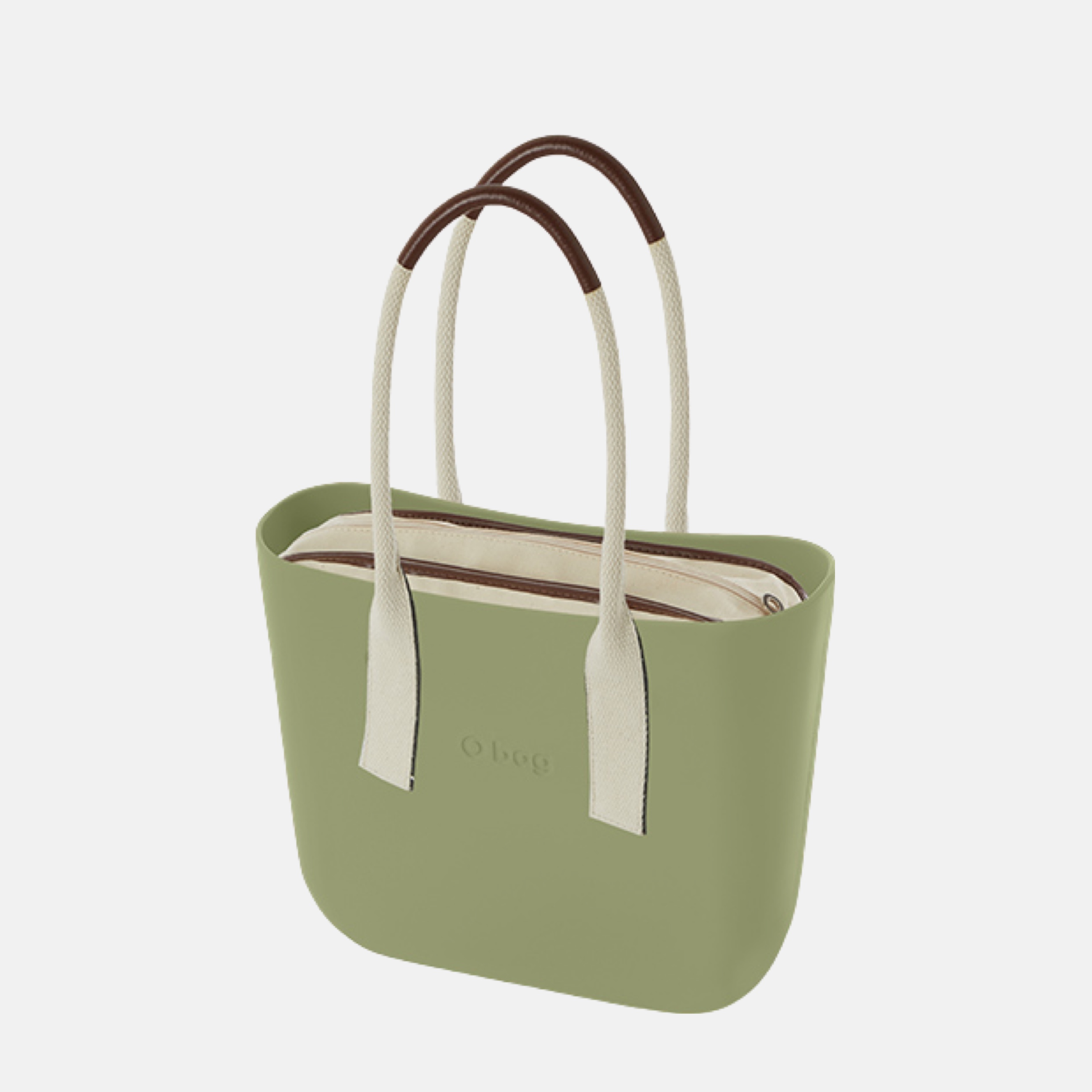 O bag mini liken yeşil tasarım çanta