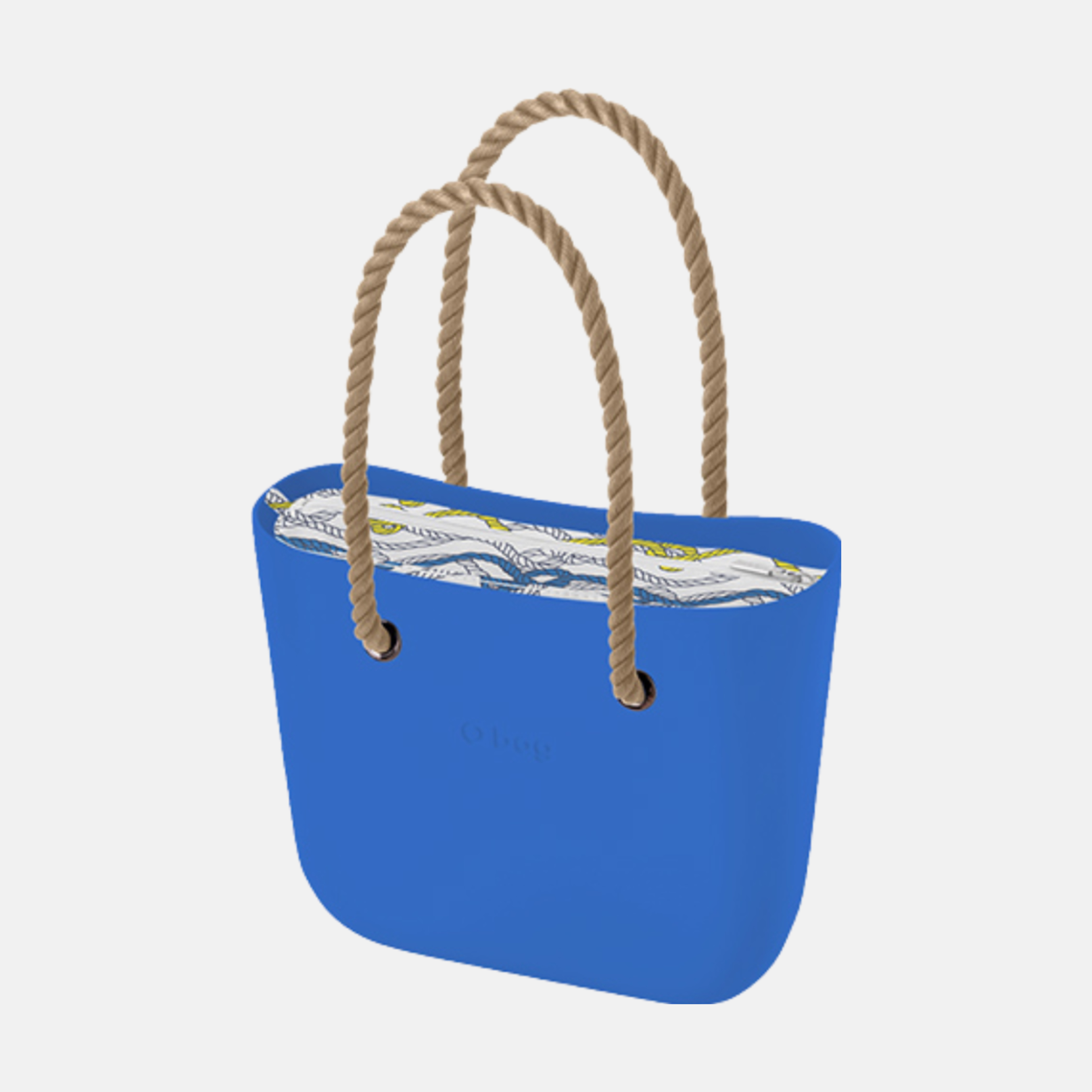 O bag deniz mavi tasarım çanta