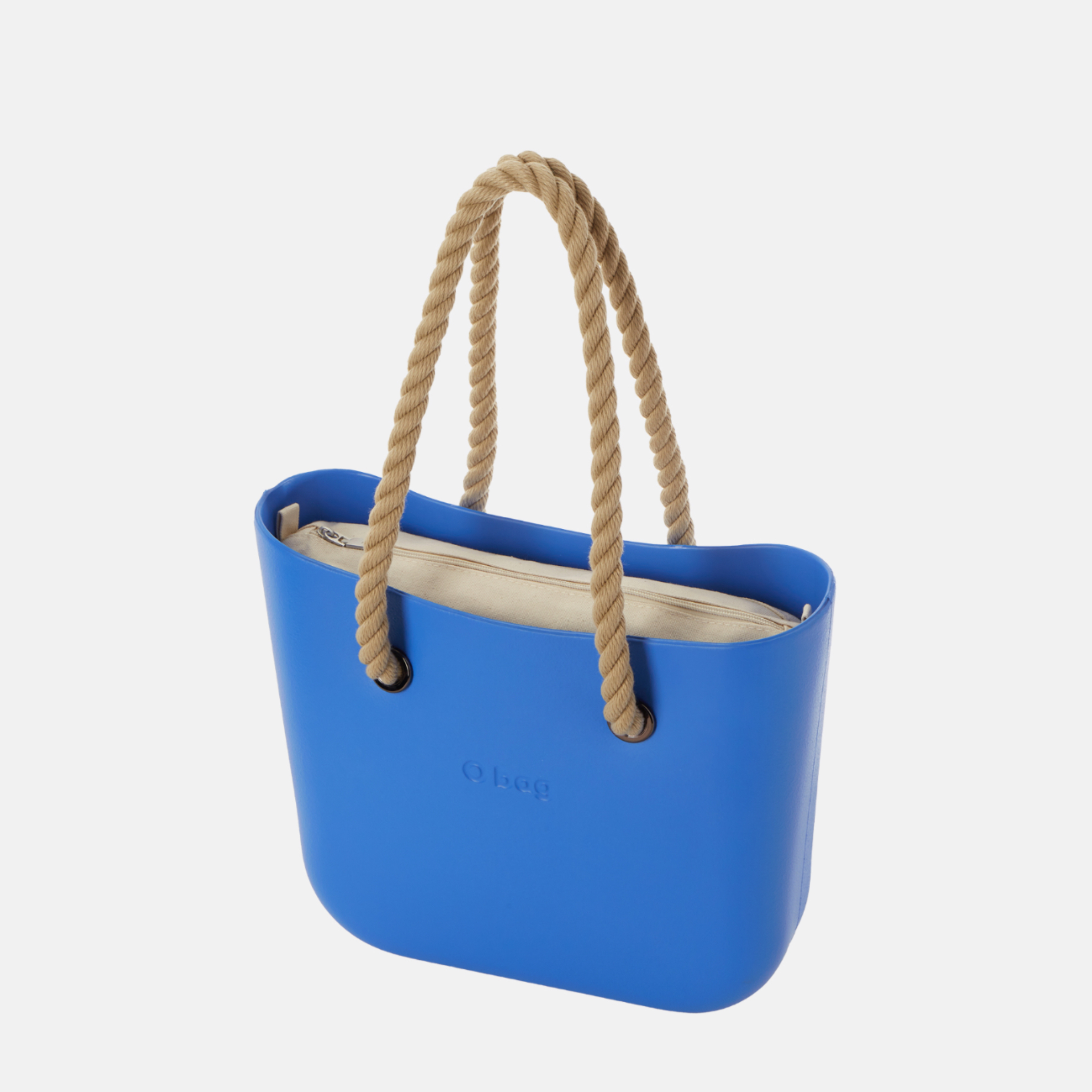 O bag mini deniz mavi tasarım çanta