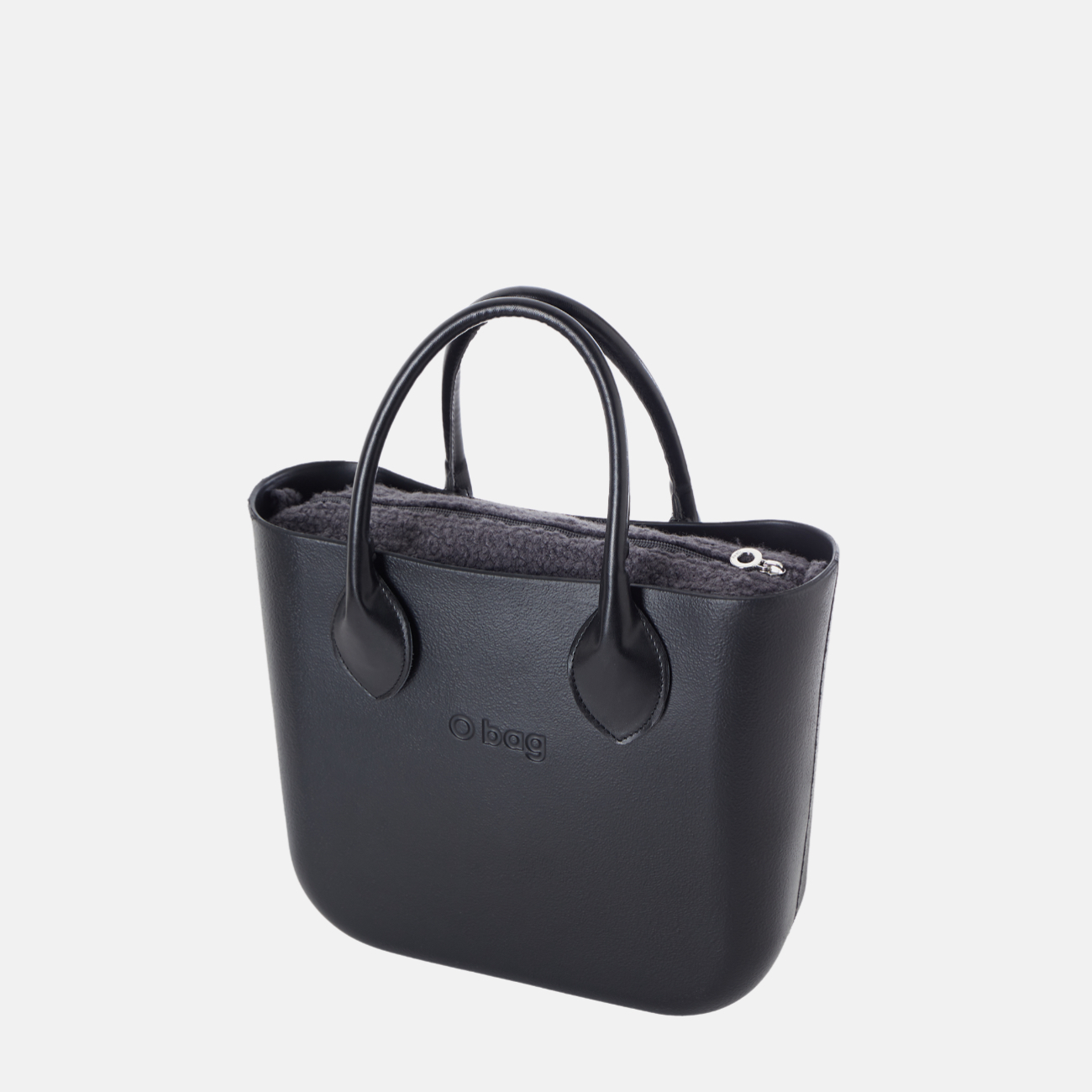 O bag mini siyah tasarım çanta