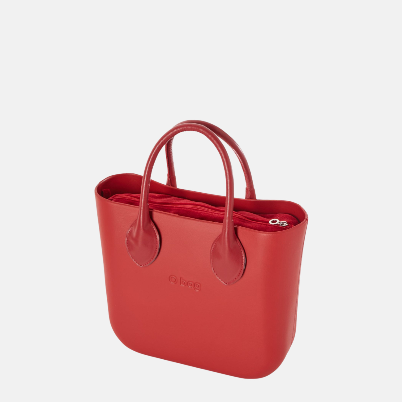 O bag mini ateş kırmızı tasarım çanta